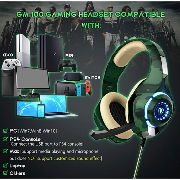 Beexcellent Accessories New Beexcellent Pro Gaming Headset Gm0 Poshmark Beexcellent Accessories New Beexcellent Pro Gaming Headset Gm0 Poshmark